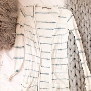Nordstrom Striped Long Cardigan